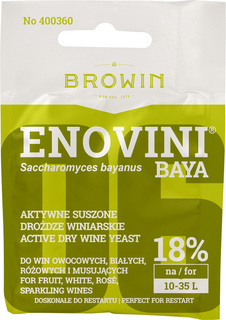 Дрожди за сухо вино Enovini Baya 7 грама