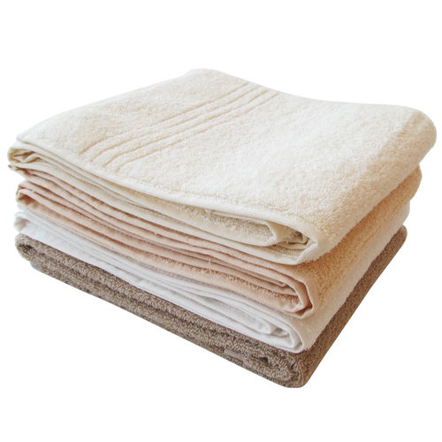 Хавлиена кърпа, 100% памук, 50х90 см, СВЕТЛО БЕЖ