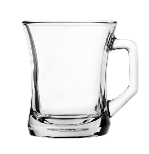 Стъклена чаша с дръжка 200мл