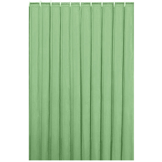 Завеса за баня ПВЦ 180х200 см, Зелена