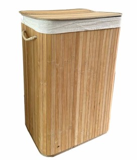 Кош за пране Бамбук 40x30x60см
